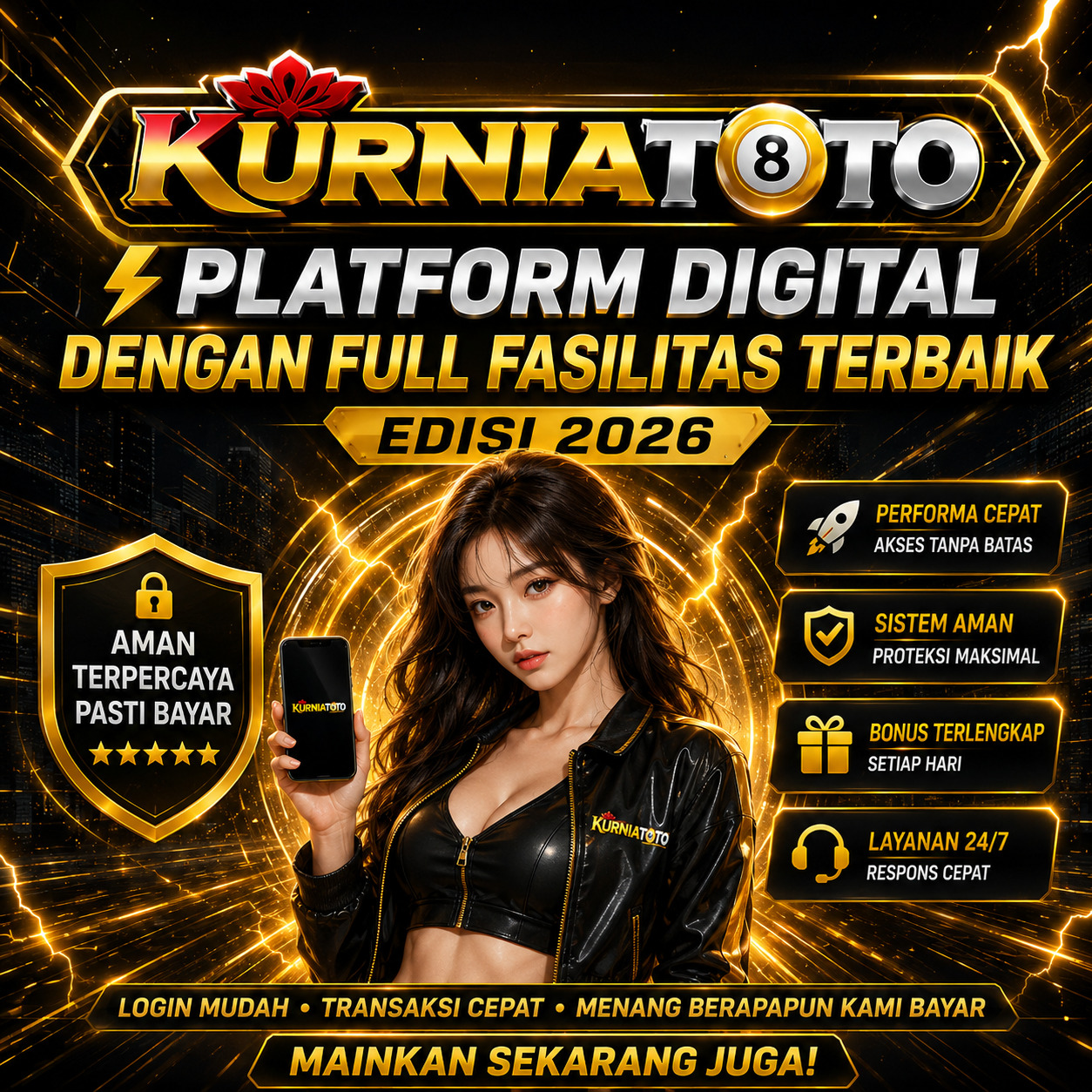 KURNIATT ⚡️ Platform Digital Dengan Full Fasilitas Terbaik Edisi 2026